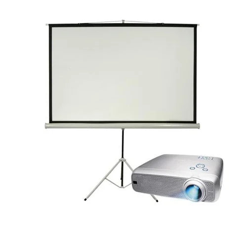 Projector and Tripod Screen Package